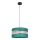 Lampadario su corda  CORAL 1xE27/60W/230V d. 40 cm verde