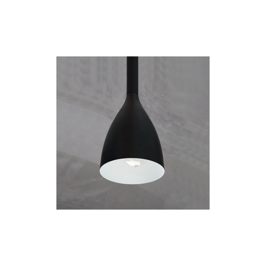 Lampadario su corda ISTAPPAR 3xE27/60W/230V nero