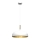 Lampadario su corda LINCOLN 1xE27/60W/230V d. 35 cm bianco