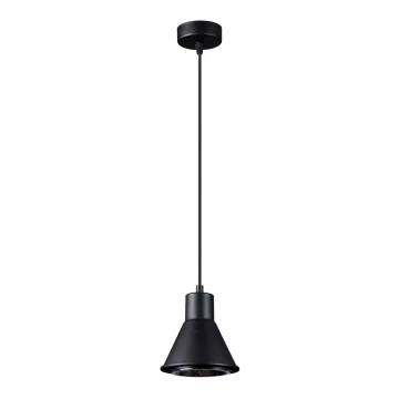 Lampadario su corda TAZILA 1xES111/60W/230V nero