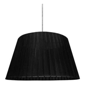 Lampadario su corda TIZIANO 1xE27/60W/230V nero