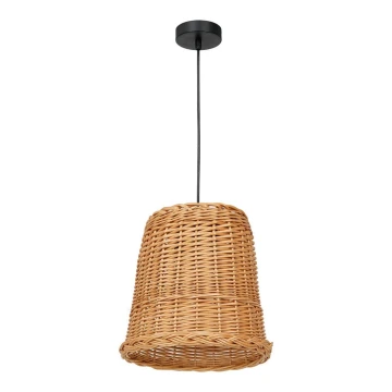 Lampadario su corda VIMINI 1xE27/40W/230V rattan