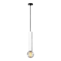 Lampadario su filo 1xE27/60W/230V