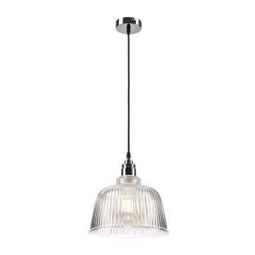 Lampadario su filo ASTA 1xE27/60W/230V cromo luminoso