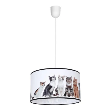 Lampadario su filo CATS 1xE27/60W/230V