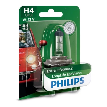 Lampadina Auto Philips ECO VISION 12342LLECOB1 H4 P43t-38/55W/12V