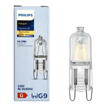 Lampadina industriale Philips G9/44W/230V 2800K