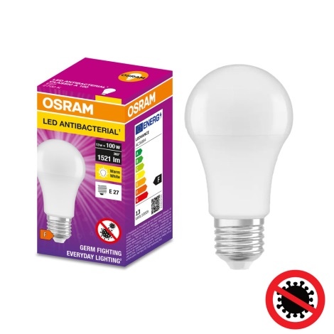 Osram Parathom Classic LED E27 Pera Ghiaccio 24.9W 3452lm - 827 Bianco  Molto Caldo, Sostitutiva 200W