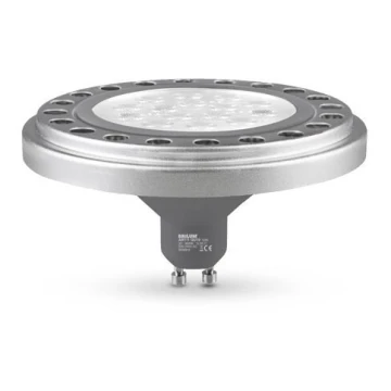 Lampadina LED AR111 GU10/12W/230V 3000K argento 30°