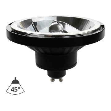 Lampadina LED AR111 GU10/12W/230V 4000K 45° nero