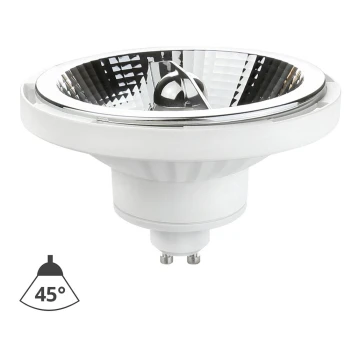 Lampadina LED AR111 GU10/12W/230V 6000K 45° bianco