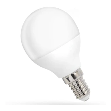 Lampadina LED BALL E14/4W/230V 6000K