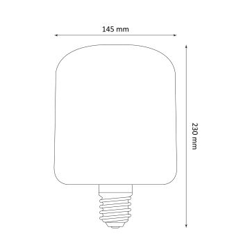 Lampadina LED DECO VINTAGE E27/4W/230V 1800K