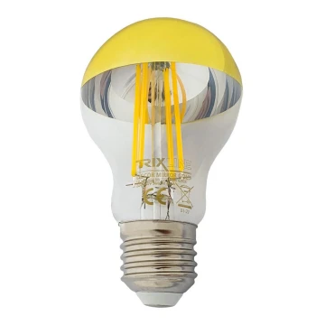 Lampadina LED DECOR MIRROR A60 E27/8W/230V oro