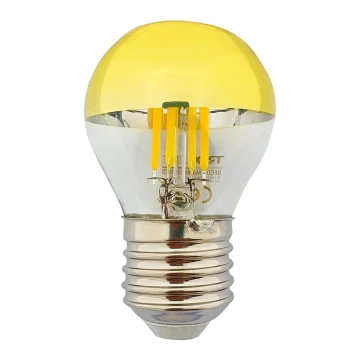 Lampadina LED DECOR MIRROR P45 E27/5W/230V oro