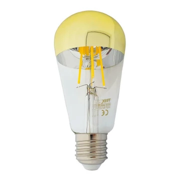 Lampadina LED DECOR MIRROR ST64 E27/8W/230V oro