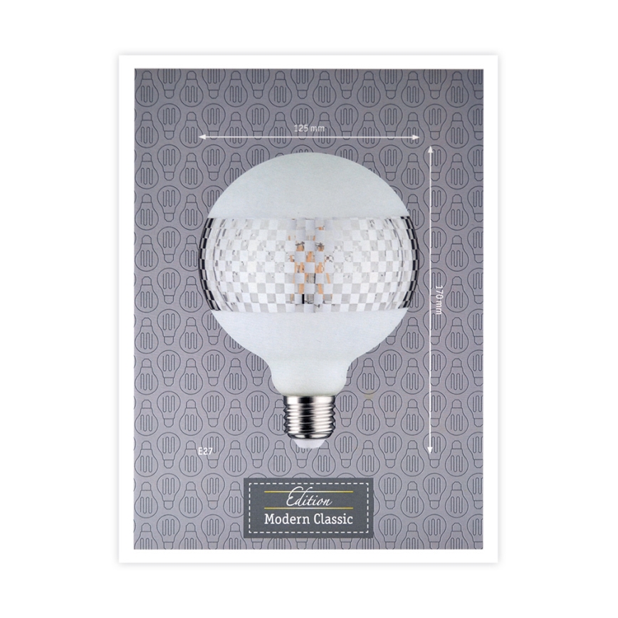 Lampadina LED dimmerabile CLASSIC G125 E27/4,5W/230V 2600K - Paulmann 28742