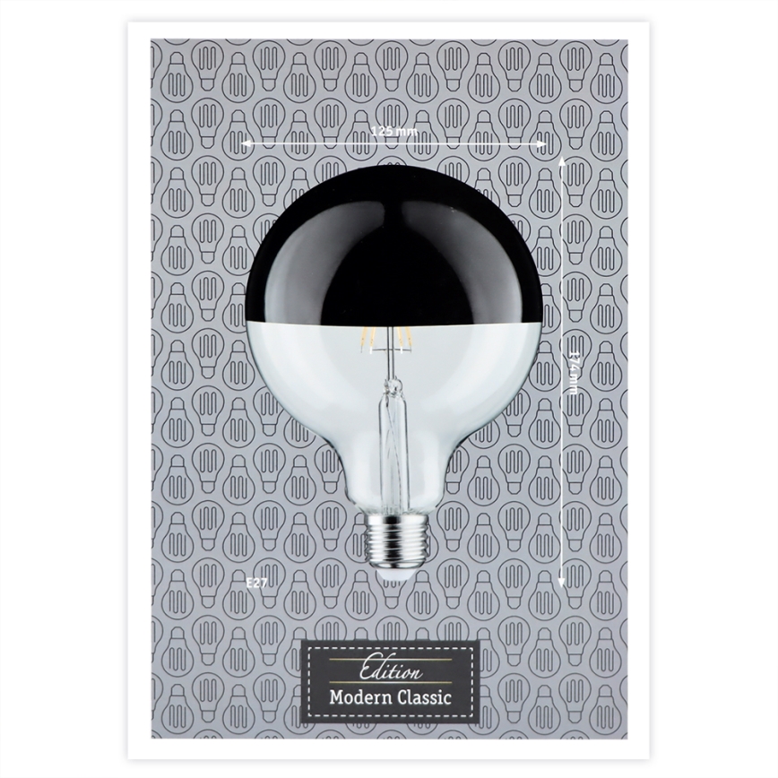 Lampadina LED dimmerabile con un mirror spherical cap GLOBE E27/6,5W/230V 2700K - Paulmann 28680