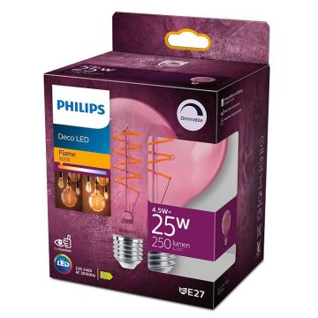 Lampadina LED dimmerabile  DECO Philips G93 E27/4,5W/230V 1800K