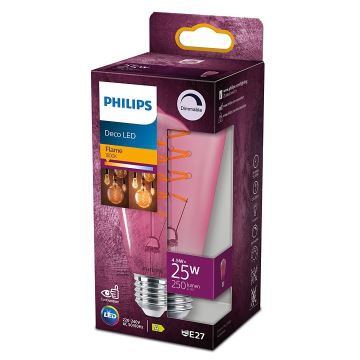 Lampadina LED dimmerabile DECO Philips ST64 E27/4,5W/230V 1800K