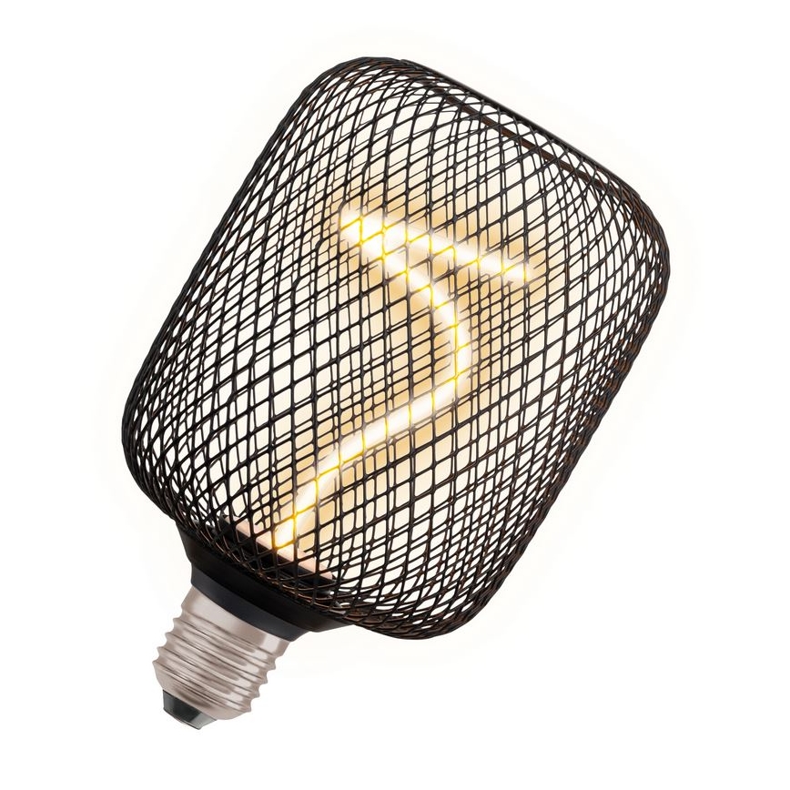 Lampadina LED dimmerabile DECOR FILAMENT E27/3,5W/230V 1800K nero - Osram