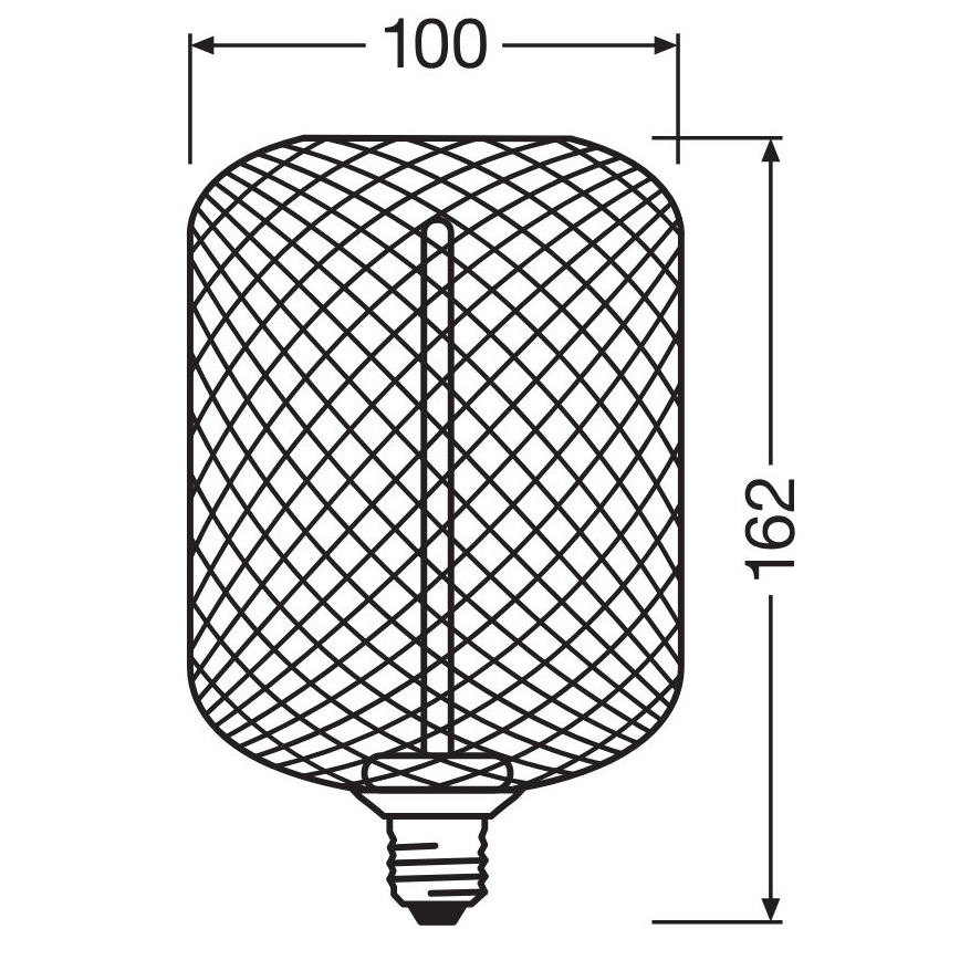 Lampadina LED dimmerabile DECOR FILAMENT E27/3,5W/230V 1800K oro - Osram