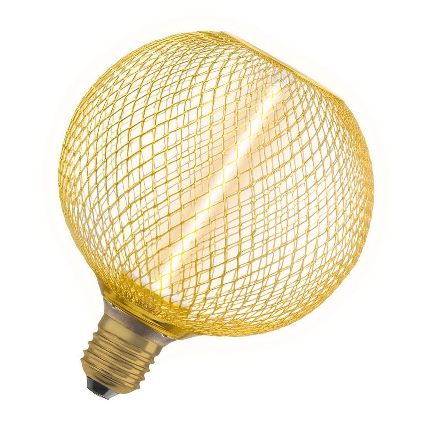 Lampadina LED dimmerabile DECOR  FILAMENT G125 E27/3,5W/230V 1800K oro - Osram