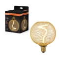 Lampadina LED dimmerabile DECOR FILAMENT G125 E27/3,5W/230V 1800K oro - Osram