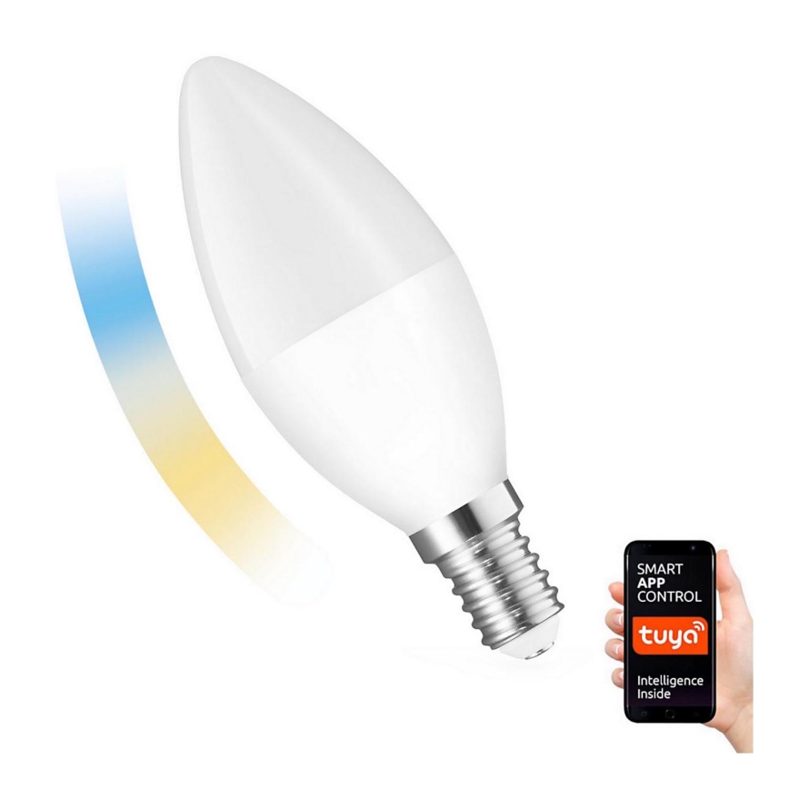 Lampadina LED dimmerabile E14/5W/230V 2700-6500K Wi-Fi Tuya