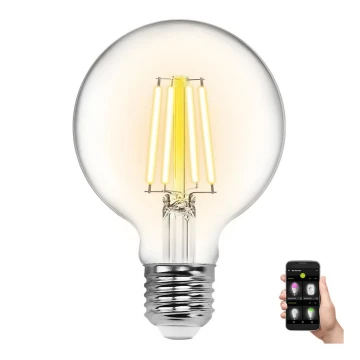 Lampadina LED dimmerabile FILAMENT G80 E27/6W/230V 2700-6500K Wi-Fi - Aigostar