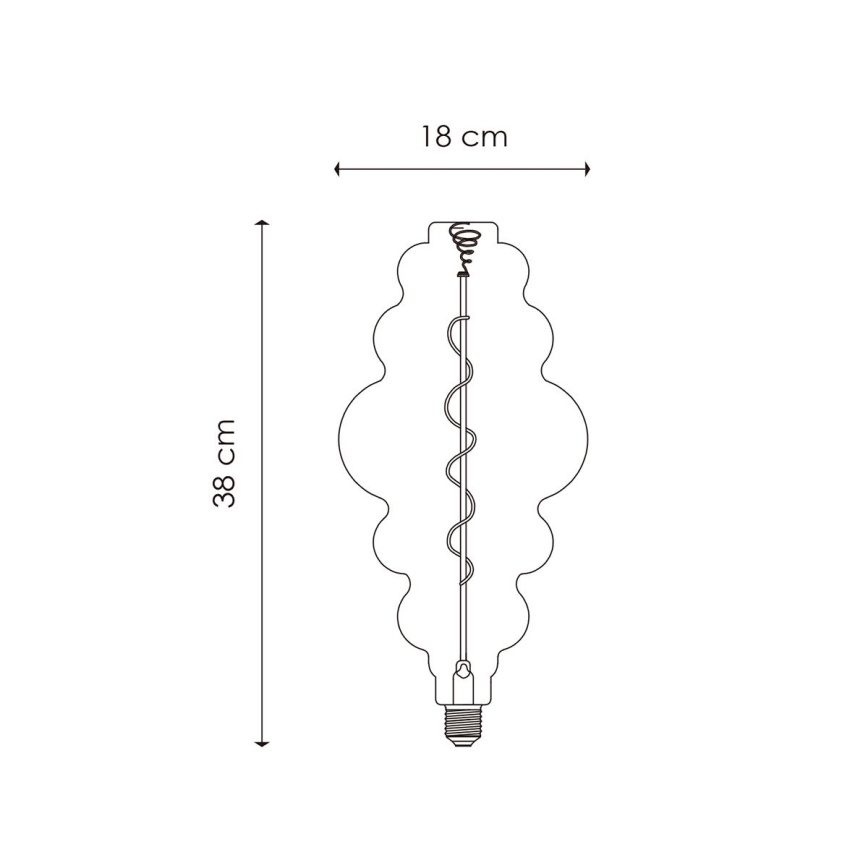 Lampadina LED dimmerabile VINTAGE EDISON E27/4W/230V 3000K CRI 90