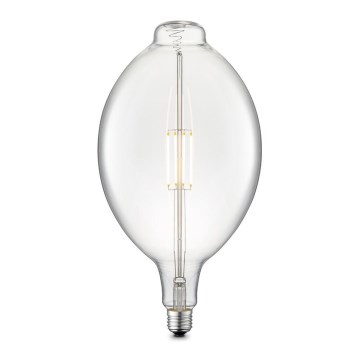 LAMPADA LED DIMMERABILE 4W CANDELA IN VETRO IRREGOLARE 2000K - LED VINTAGE  DIMMERABILE - Euro Point