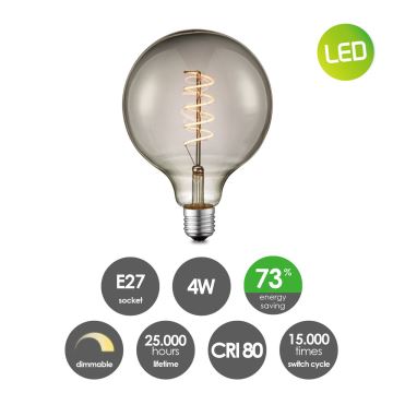 Lampadina LED dimmerabile VINTAGE EDISON G125 E27/4W/230V 2200K