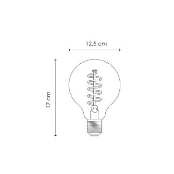 Lampadina LED dimmerabile VINTAGE EDISON G125 E27/4W/230V 2200K