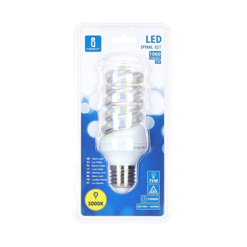 Lampadina LED E27/11W/230V 3000K - Aigostar