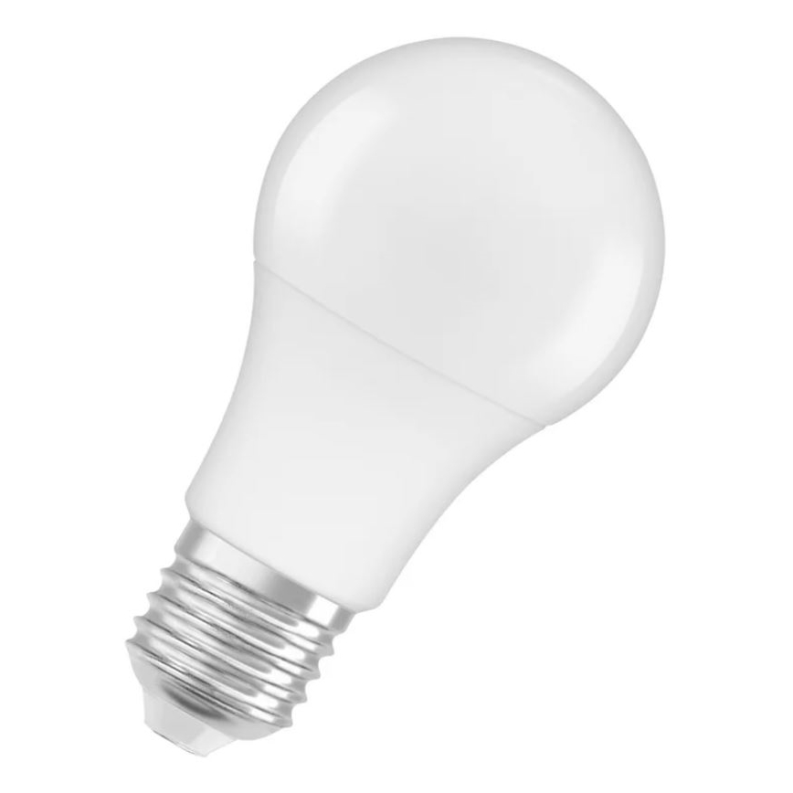 LAMPADINA ATTACCO E27 LED 8W LUCE 2700K SPECCHIATA ARGENTO DURATA 15000 ORE