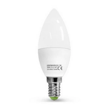 Lampadina LED ECOLINE C37 E14/7W/230V 3000K -  Brilagi