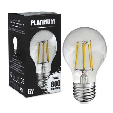 Lampadina LED FILAMENT A60 E27/7W/230V 3000K