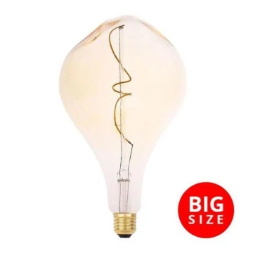 Lampadina LED FILAMENT BUMPED VINTAGE ET160 E27/4W/230V 2000K