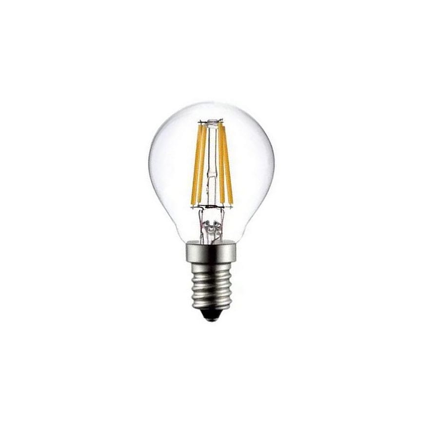 Lampadina LED FILAMENT G45 E14/4W/230V 3000K