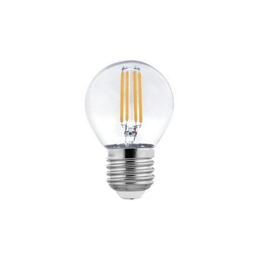 Lampadina LED FILAMENT G45 E27/6W/230V 3000K
