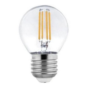 Lampadina LED FILAMENT G45 E27/6W/230V 4000K