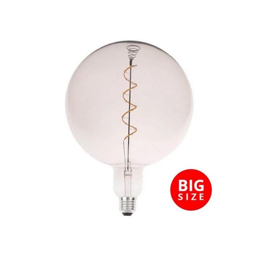 Lampadina LED FILAMENT SPIRAL SMOKE G200 E27/4W/230V 2000K