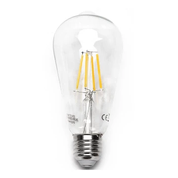 Lampadina LED FILAMENT ST64 E27/4W/230V 2700K - Aigostar