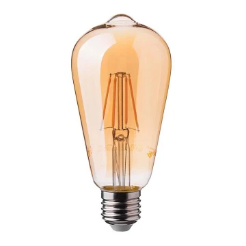 Lampadina LED FILAMENT ST64 E27/6W/230V 2200K