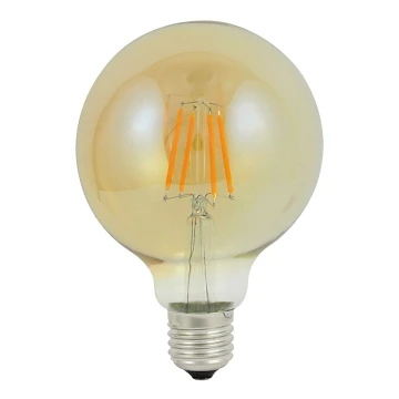 Lampadina LED FILAMENT VINTAGE G95 E27/4W/230V 2000K