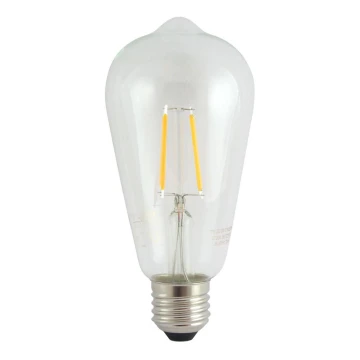 Lampadina LED FILAMENT VINTAGE ST64 E27/4W/230V 2700K