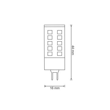 Lampadina LED G4/3W/12V 6500K