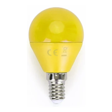 Lampadina LED G45 E14/4W/230V giallo - Aigostar