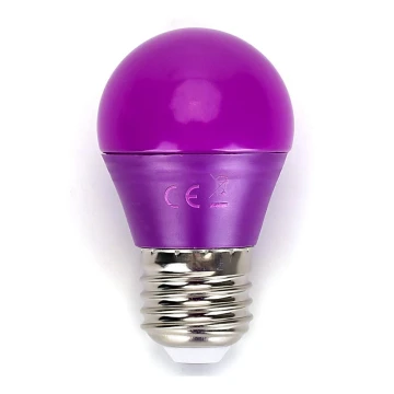 Lampadina LED  G45 E27/4W/230V viola - Aigostar